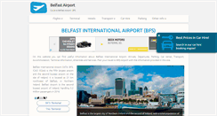 Desktop Screenshot of belfast-airport.net